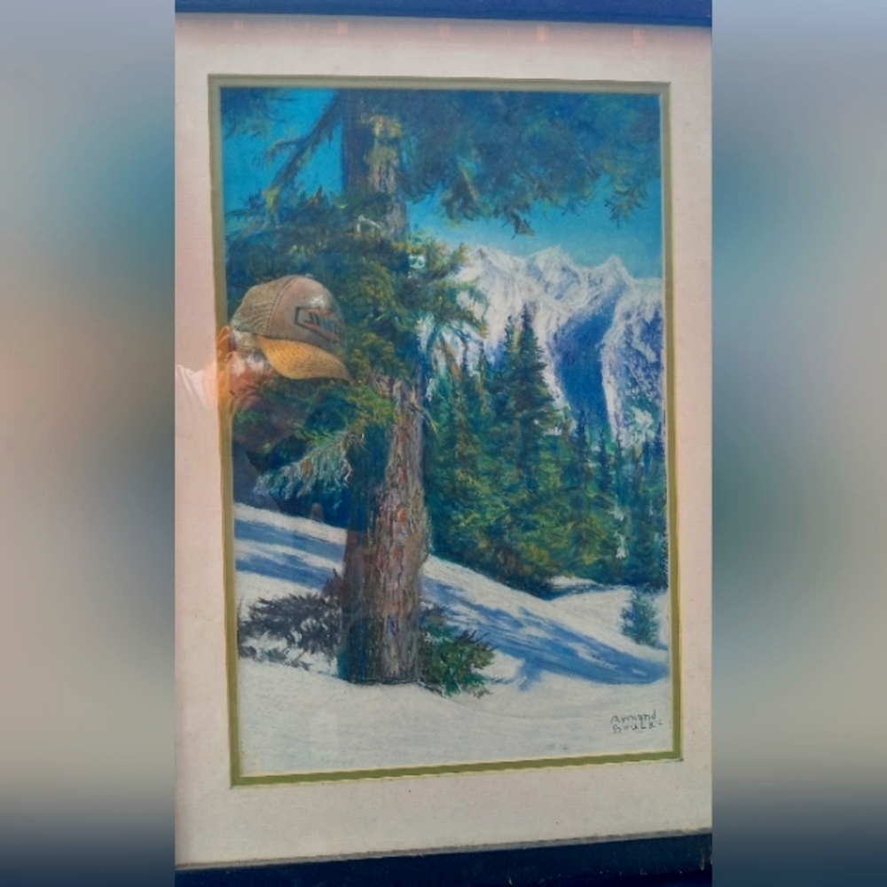 Beautiful Armanda Boulaz Painting ****